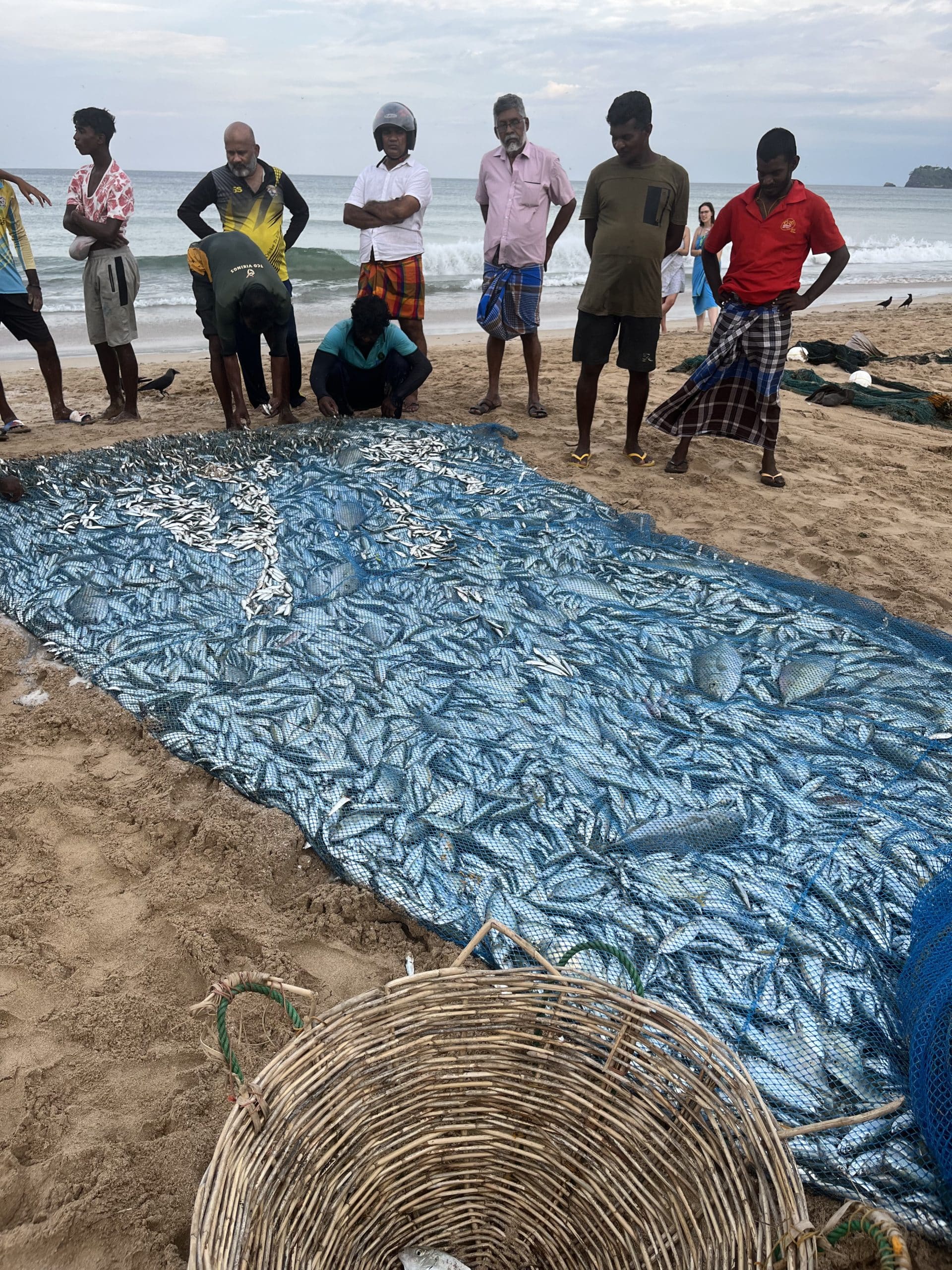 pêche au filet Sri Lanka
